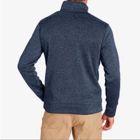NEW Eddie Bauer Men's Radiator Fleece Snap-Front Pullover - Picture 2 of 9
